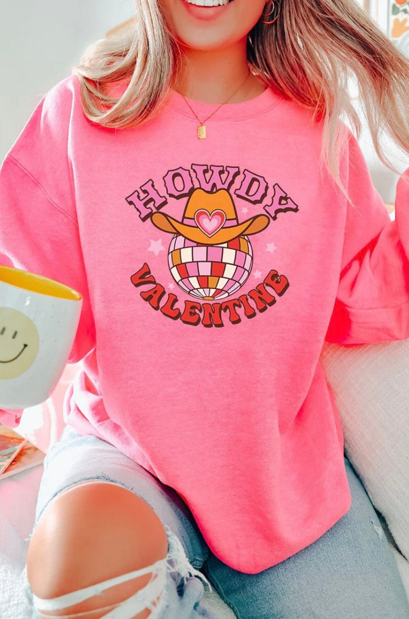 Howdy Valentine Sweatshirt