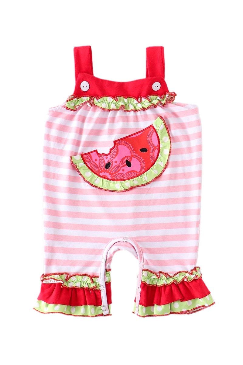 Watermelon Baby Romper