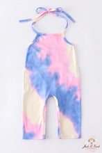 Load image into Gallery viewer, Tie Dye Baby Girl Romper
