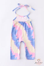 Load image into Gallery viewer, Tie Dye Baby Girl Romper
