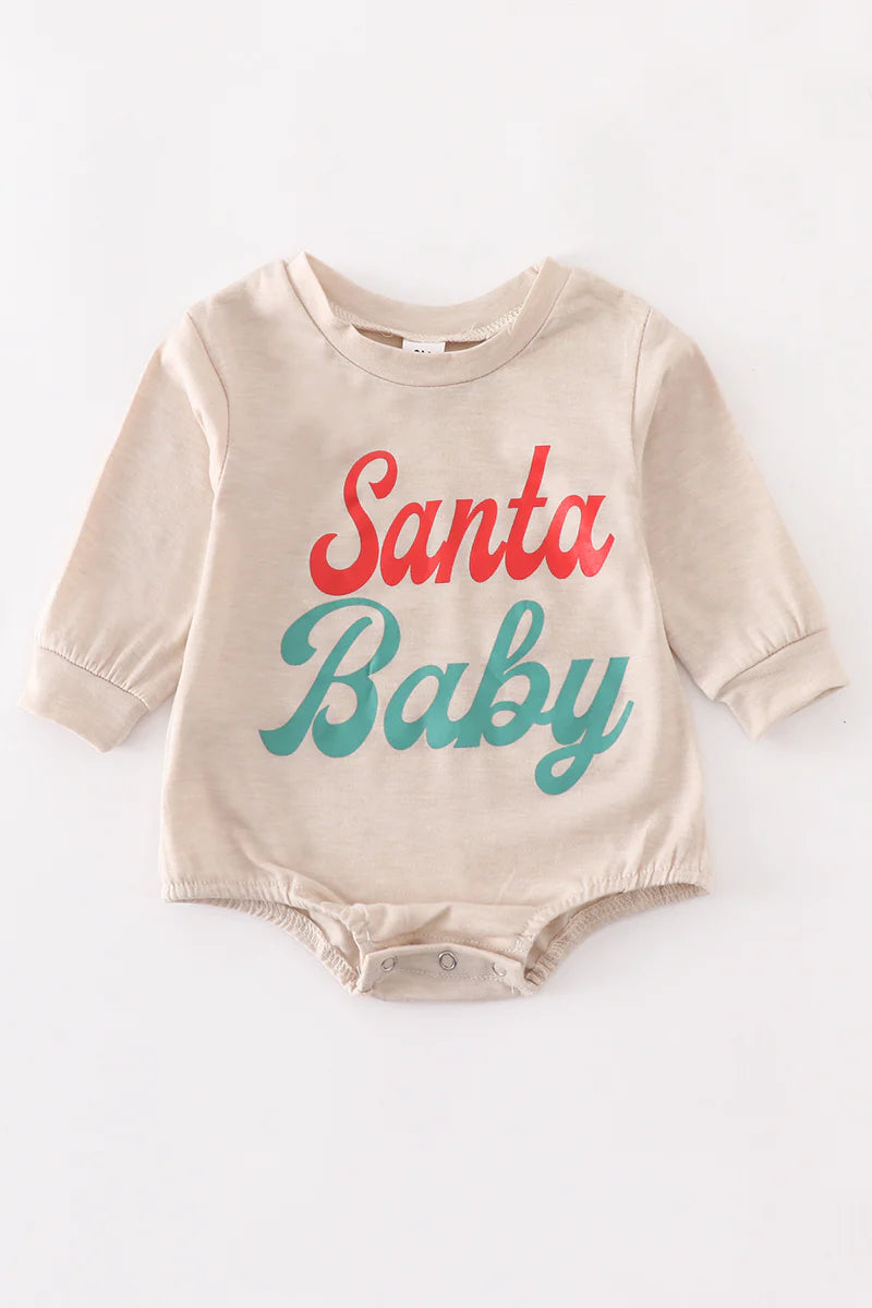 Santa Baby Romper