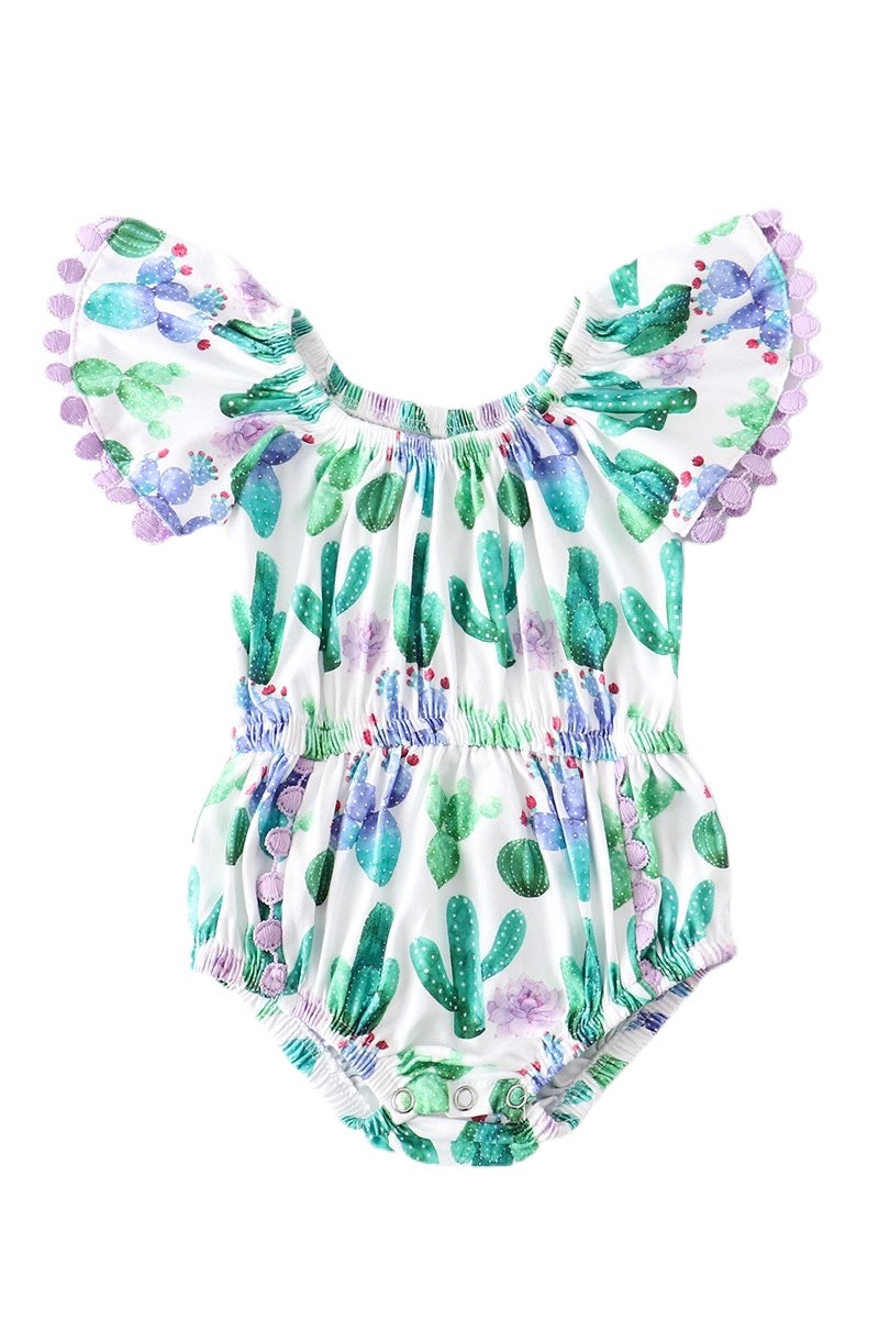 Cactus Baby Romper