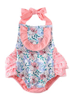 Load image into Gallery viewer, Spring Ruffle Romper
