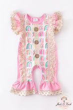 Load image into Gallery viewer, Rainbow Baby Girl Romper
